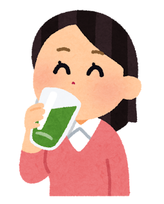 drink_aojiru_woman