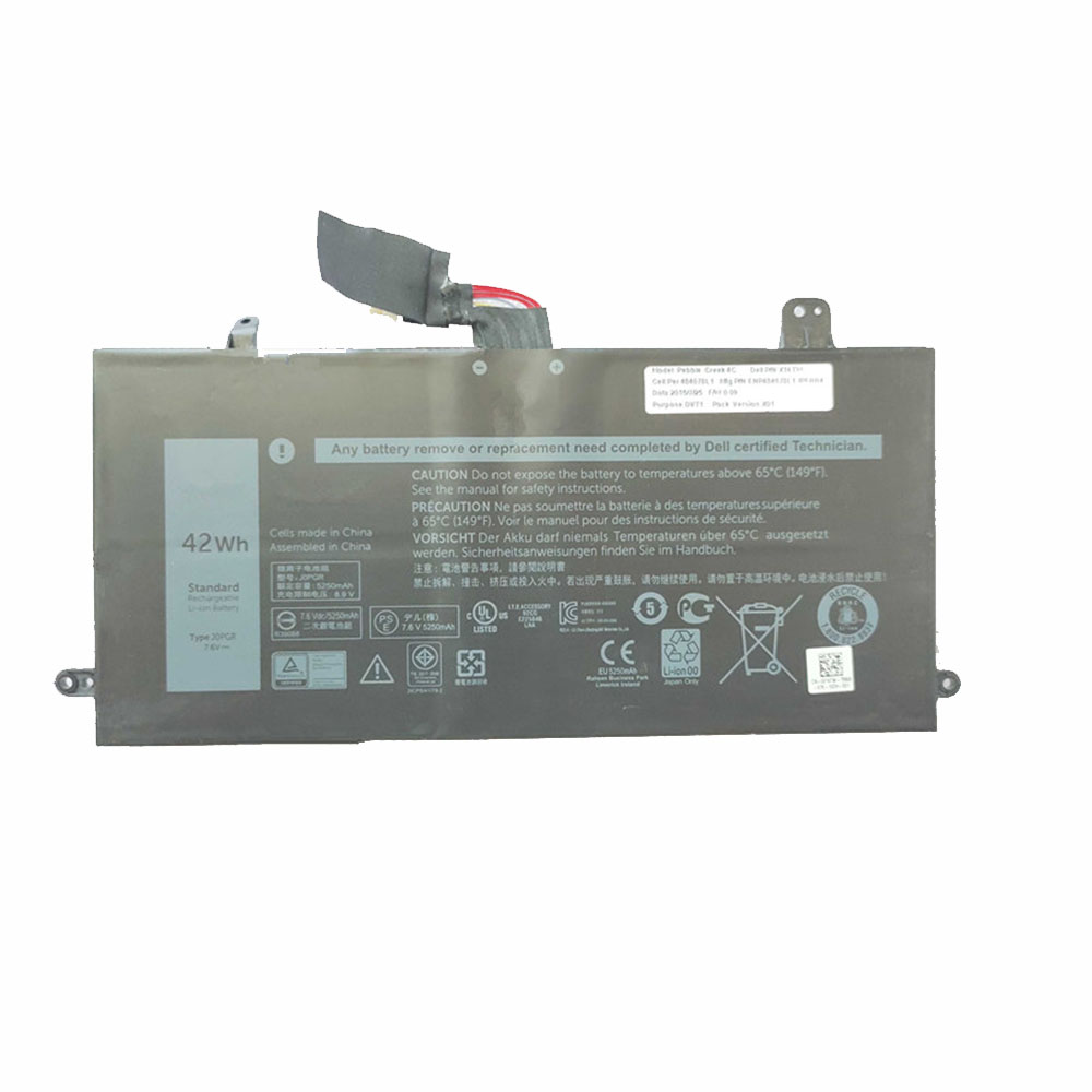 Dell Latitude 12 5285 7 6v 8 8v 5250mah 42wh Dell J0pgr Battery Aline Laptop