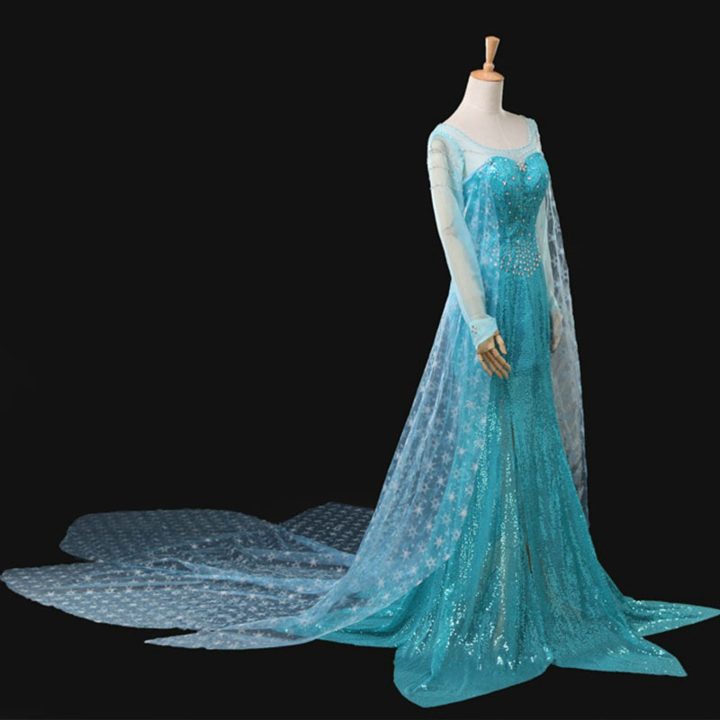アナと雪の女王 Frozen アナの姉 エルサ Elsa ドレス まばゆいばかり コスプレ衣装 コスチューム Aline S Diary