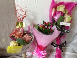 1周年お花