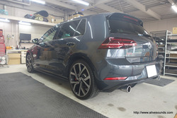 VW GOLF7.5 GTI : DLS RCS6.2i¥¹¥Ô¡¼¥«¡¼¸ò´¹¤È¥¤¥ó¥Ê¡¼¥Ð¥Ã¥Õ¥ëÀ©ºî