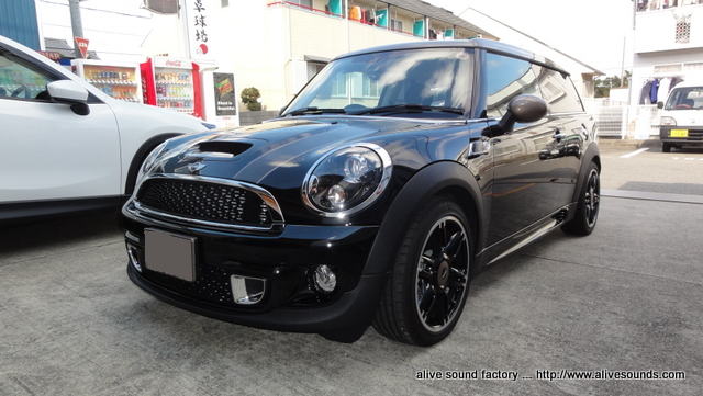 Mini Clubman Cooper Sに Mini専用jblスピーカー取付