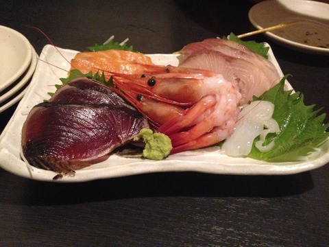 01 - Sashimi in Osaka