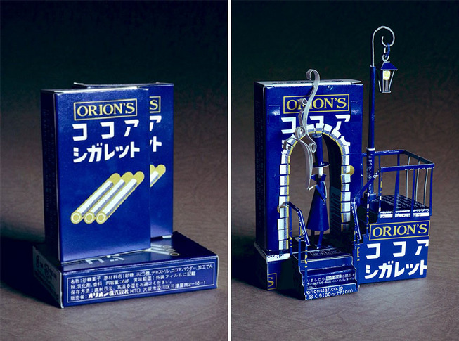 Japanese-artist-turns-packaging-into-amazing-sculptures