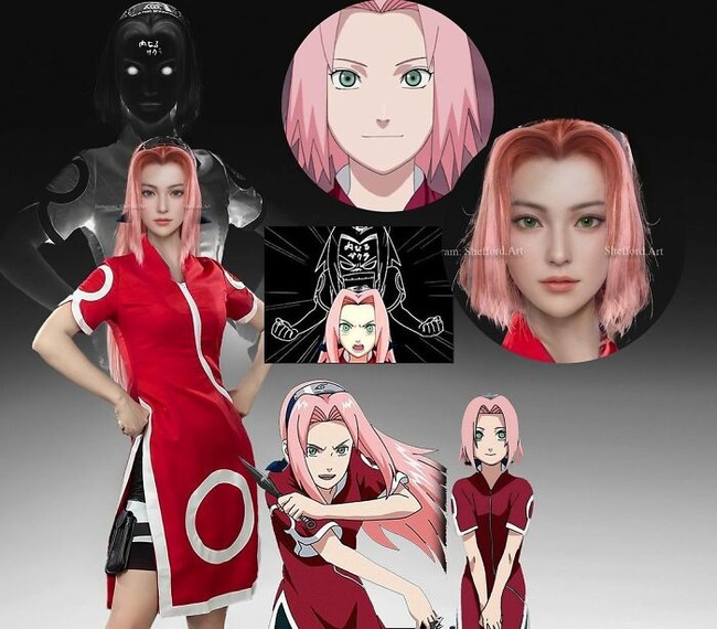 Artist-makes-frighteningly-real-versions-of-manga-characters