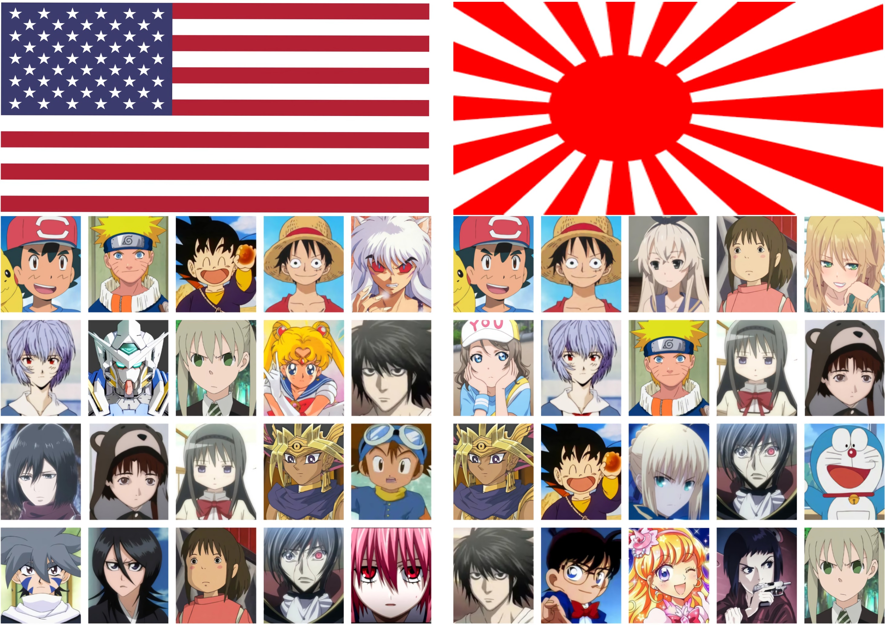 外国人 日本とアメリカの人気アニメ一覧 どっちがセンスある ２ch トピックス 速報まとめたよ