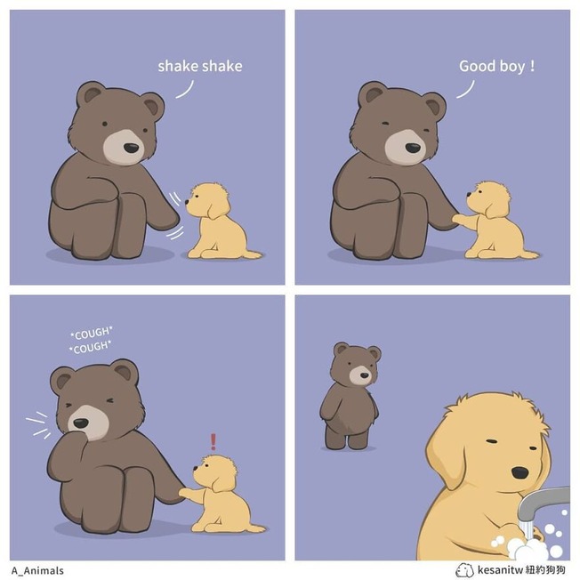 adorable-comics-showing-how-animals-would-act-like-humans
