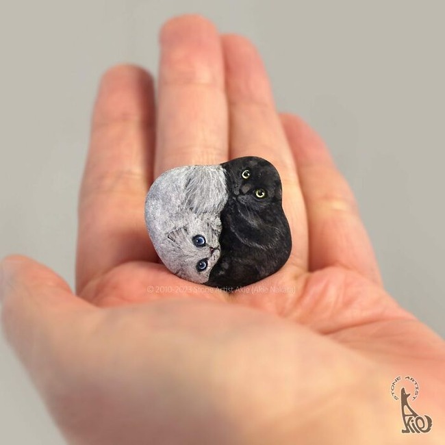 Japanese-artist-turns-rocks-into-cute-little-animals-New-Pics
