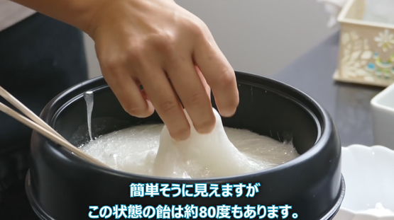 飴細工師職人 海外の反応