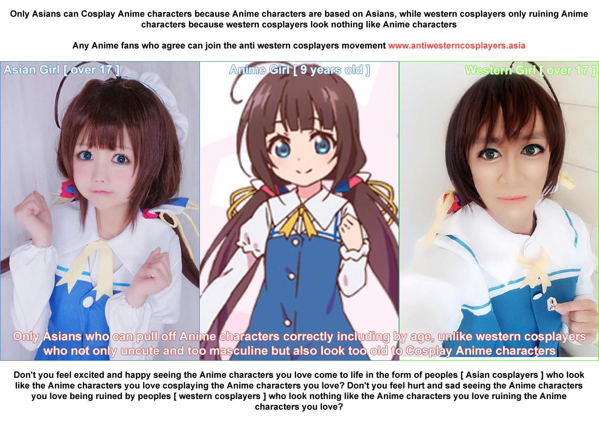海外 コスプレイヤー見るとアニメキャラは白人じゃないと分かるよな ２ch トピックス 速報まとめたよ