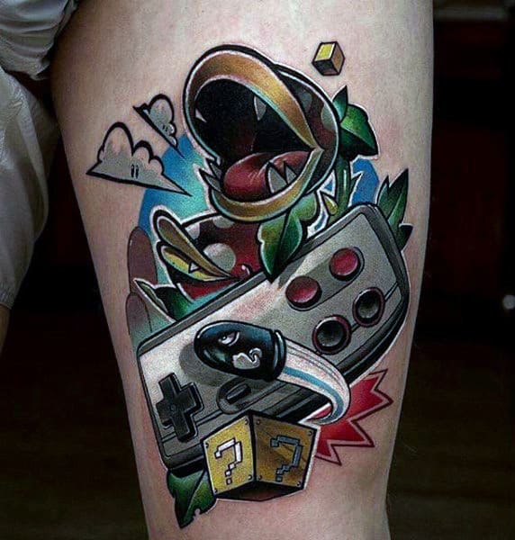 super-mario-video-game-guys-leg-thigh-tattoos