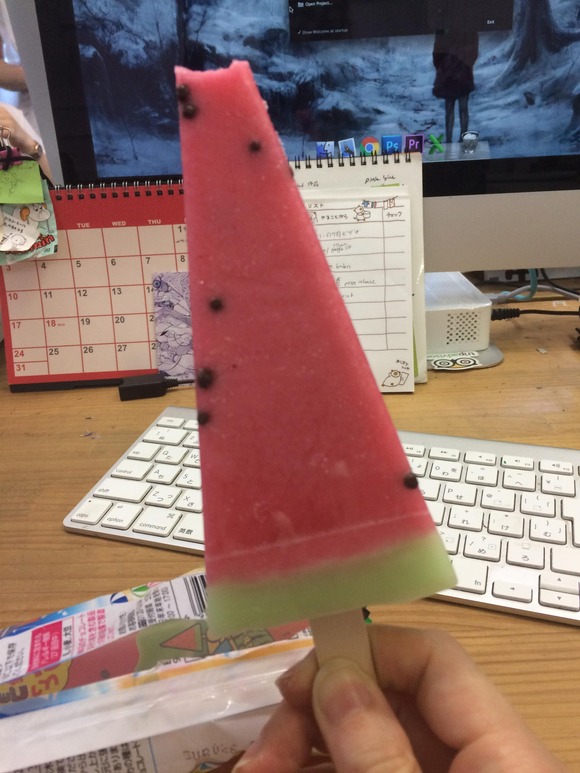 19 - Watermelon bar at 3pm