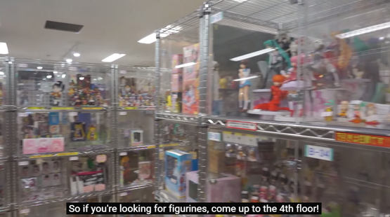 秋葉原アニメイト　海外の反応