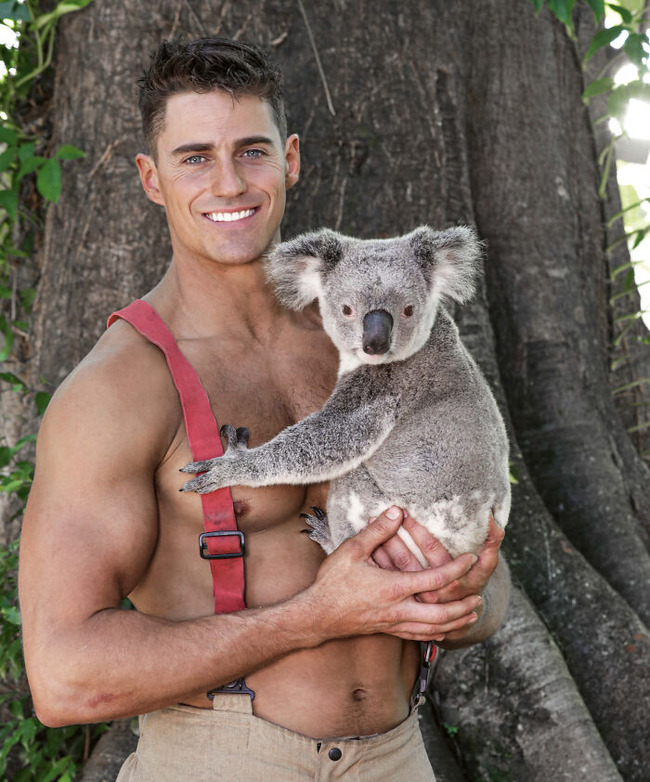 Greig-Harris-Bluey-Australian-Firefighters-Calendar-CAT-Calendar
