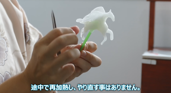 飴細工師職人 海外の反応