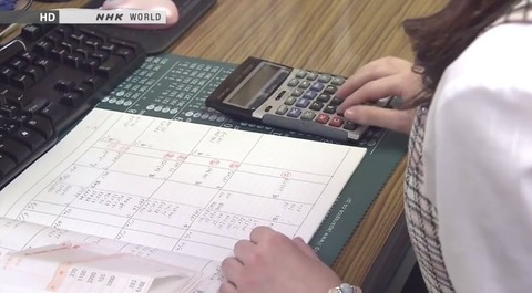 電卓　高速　海外の反応