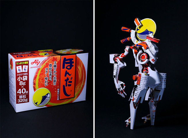Japanese-artist-turns-packaging-into-amazing-sculptures