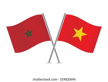 morocco-vietnam-flags-vector-ill