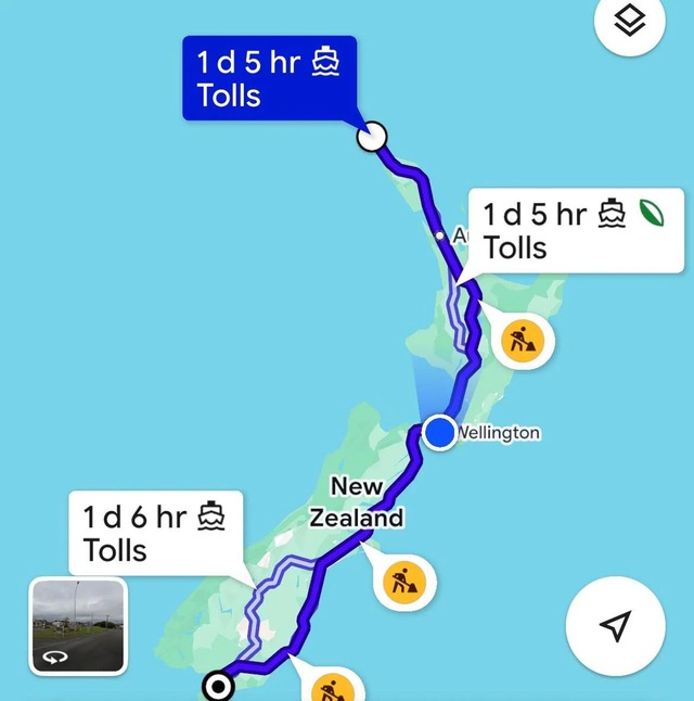 longest fastest route