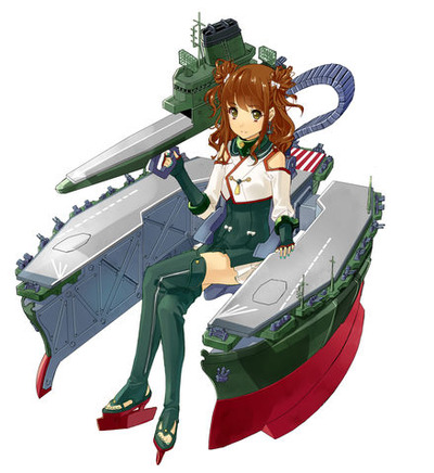 Shinano_(aircraft_carrier)_(kantai_collection)_(orginal)_8