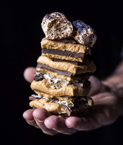 No-Bake-Triple-Decker-Peanut-Butter-Smores-Bars-1