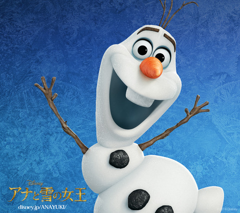 ディズニー壁紙_アナと雪の女王（オラフ）