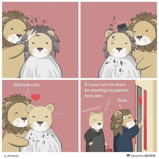 adorable-comics-showing-how-animals-would-act-like-humans