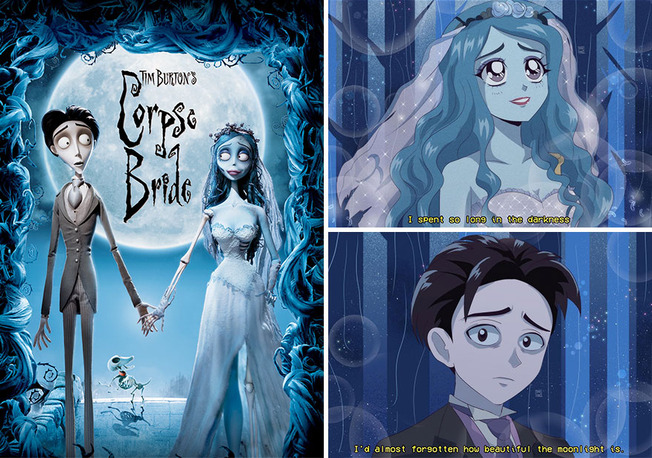 Mexican-illustrator-turns-characters-anime