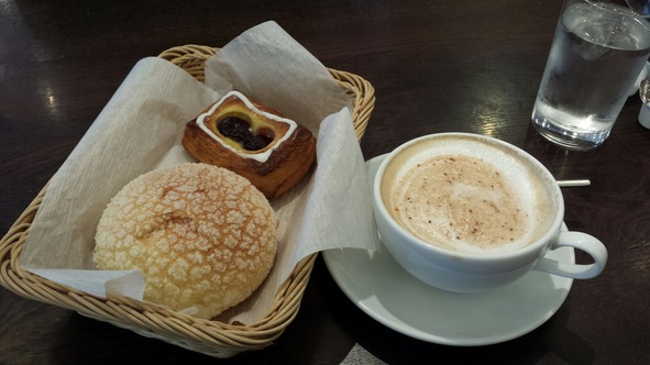 15 - Cappuccino and Pastries