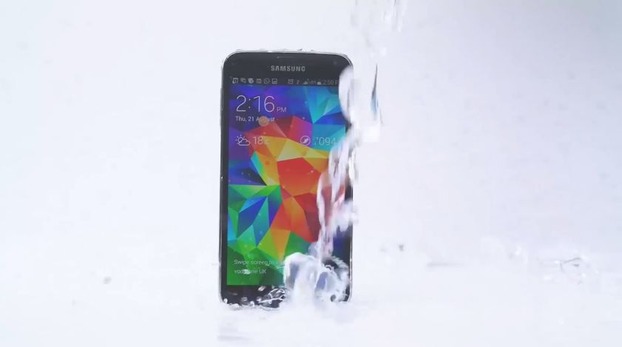 GALAXYS5　アイスバケツチャレンジ　氷水チャレンジ