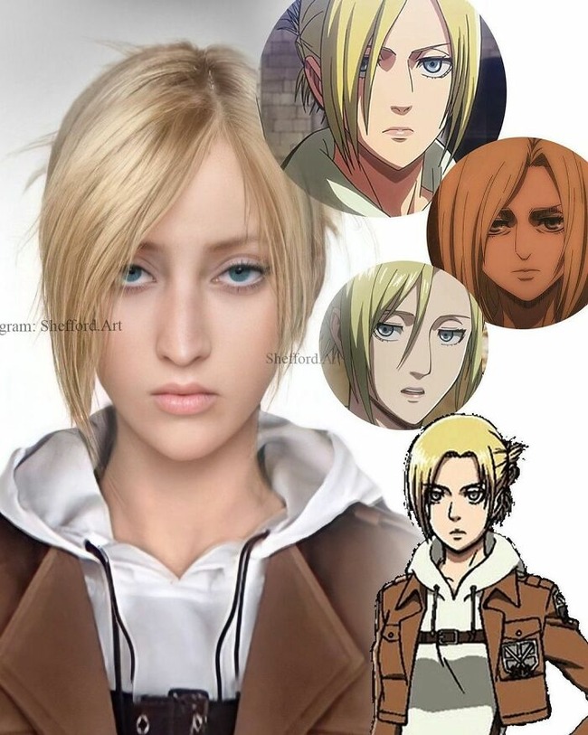 Artist-makes-frighteningly-real-versions-of-manga-characters