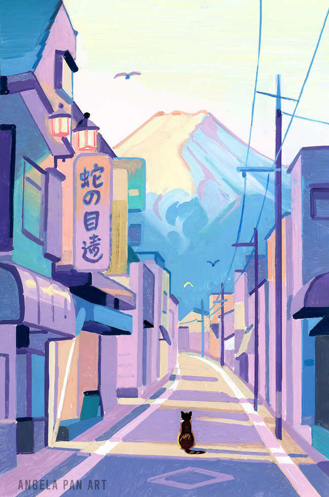 Capturing-the-Beauty-of-Japan-with-Acrylic-Markers