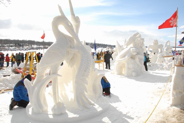 Snow Sculpting