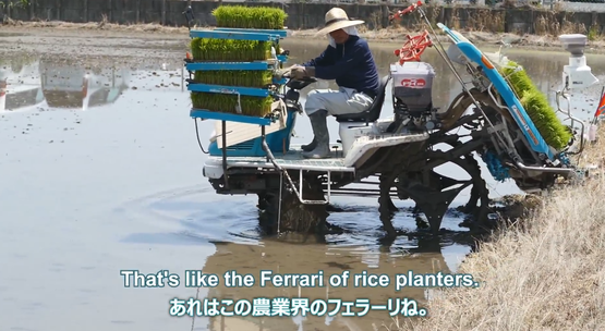田植え 初挑戦 海外の反応