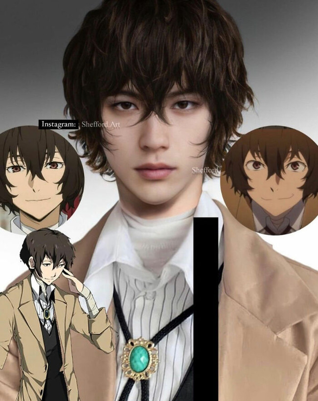 Artist-makes-frighteningly-real-versions-of-manga-characters