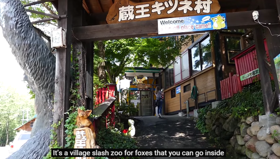 蔵王キツネ村 海外の反応