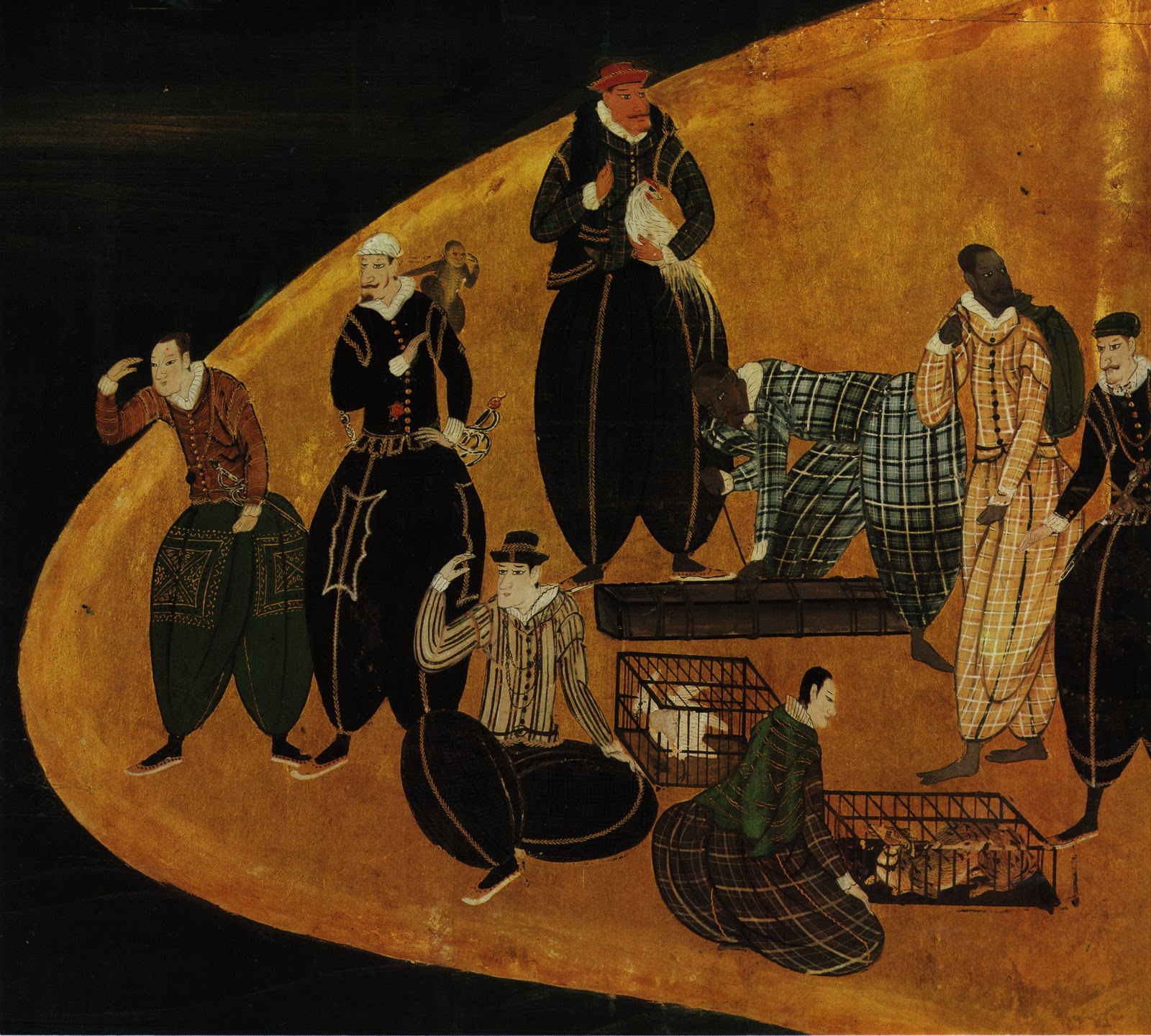 ポルトガル人 16世紀に日本の屏風に描かれた俺達を見てくれ 海外の万国反応記 海外の反応 ポルトガル人 16世紀に日本の屏風に描かれた俺達を見てくれ 海外の万国反応記 海外の反応
