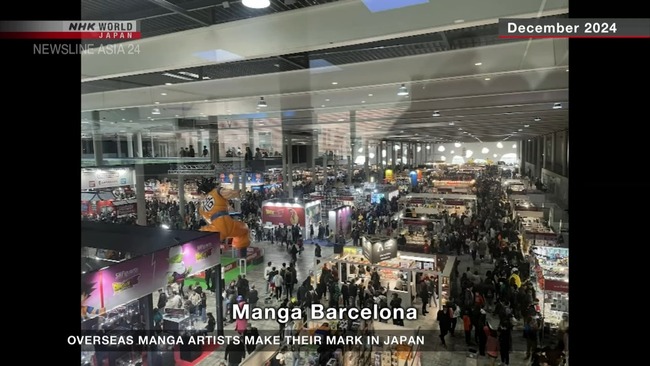 Overseas manga artists make their mark in Japan