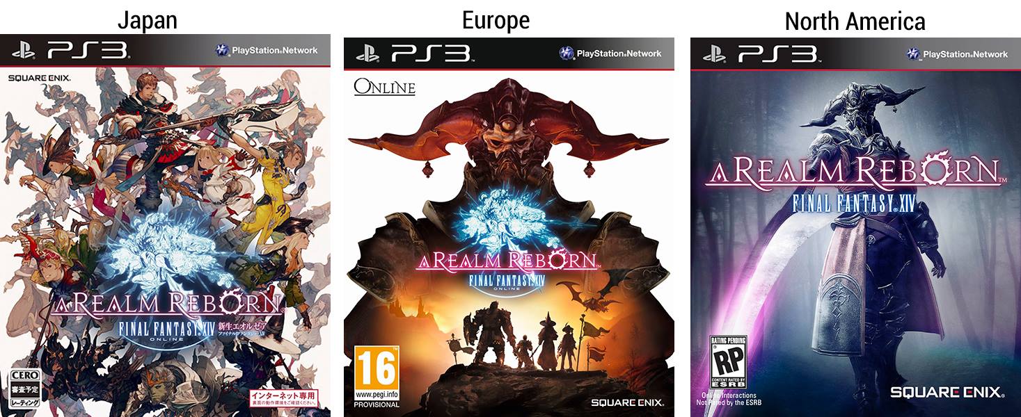 外国人 日本と欧米 なぜゲームのカバーデザインにこうも差が出るのか 海外の反応 海外の万国反応記 海外の反応