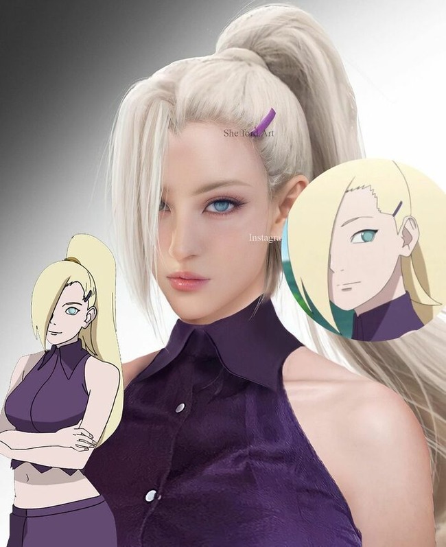 Artist-makes-frighteningly-real-versions-of-manga-characters