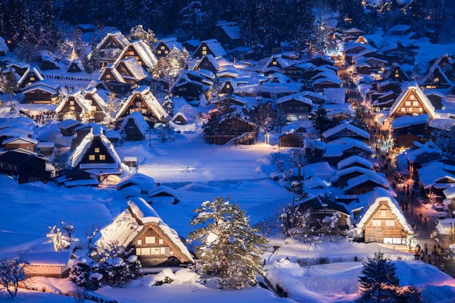 Shirakawago-light up