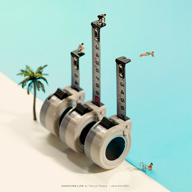 Meet-the-small-and-creative-world-of-artist-Tatsuya-Tanaka