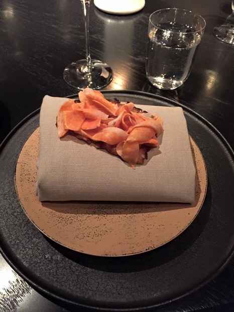 03 - 039Shaved monkfish liver039