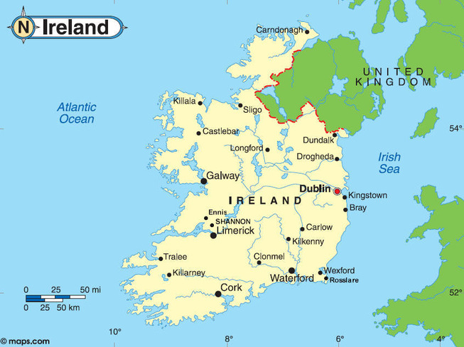 Ireland-Map