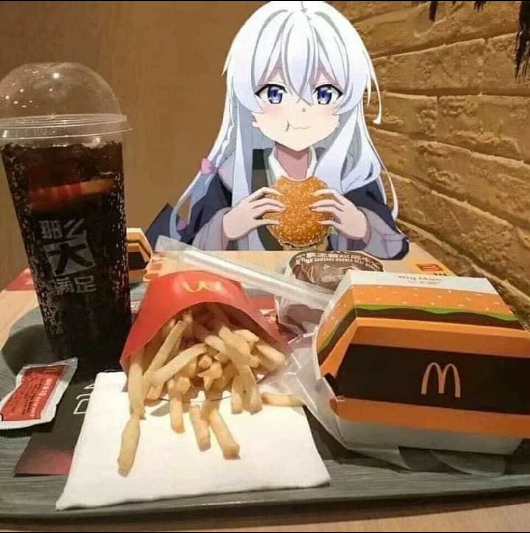 外国人さん ハンバーガーを食べるアニメキャラ画像が大好きすぎるｗｗｗｗ 海外の万国反応記 海外の反応
