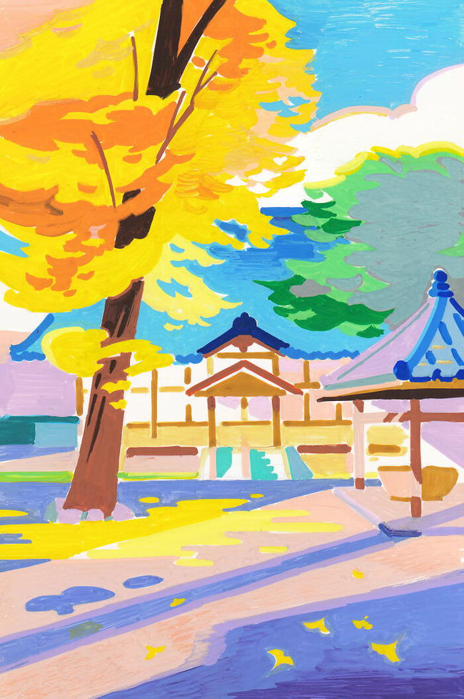 Capturing-the-Beauty-of-Japan-with-Acrylic-Markers