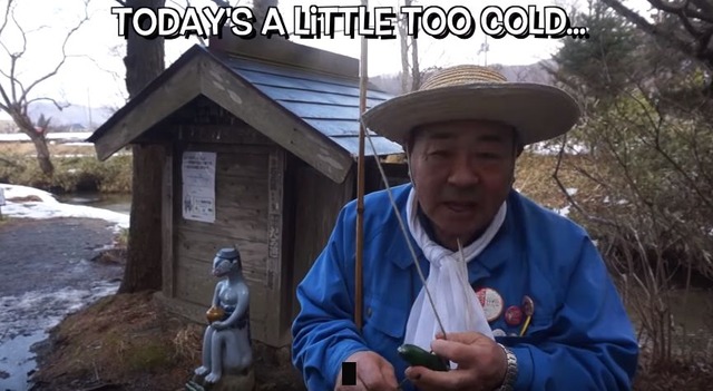 河童釣り　海外の反応