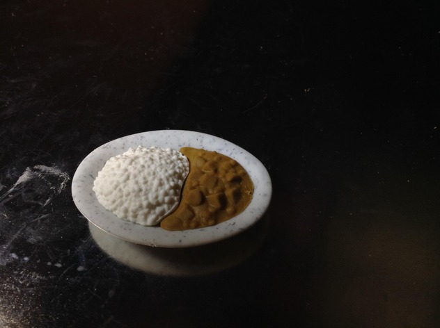 23 - I think this is rice with curry