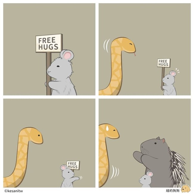 adorable-comics-showing-how-animals-would-act-like-humans