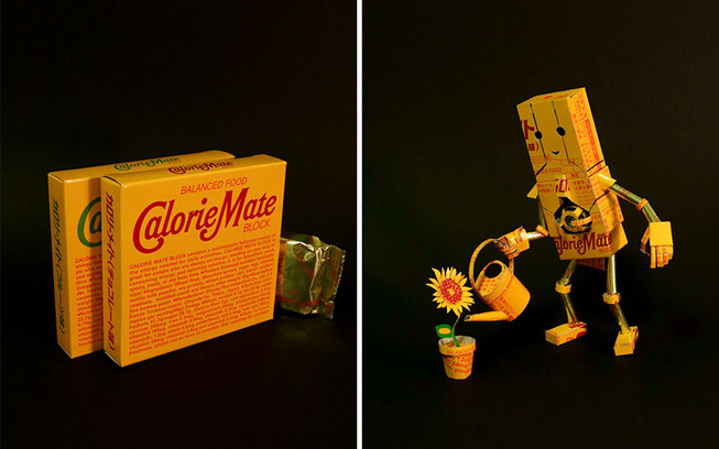 Japanese-artist-turns-packaging-into-amazing-sculptures